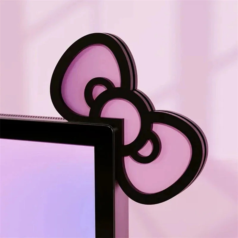 Pc Gaming Setup - Kawaii roze acryl boog monitor decor