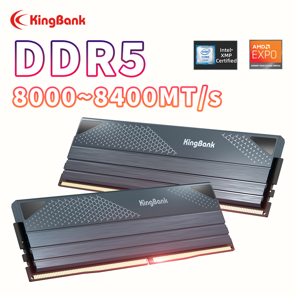 Pc Gaming Setup - KingBank DDR5 KFXB Geheugen 48GB (24GBx2)