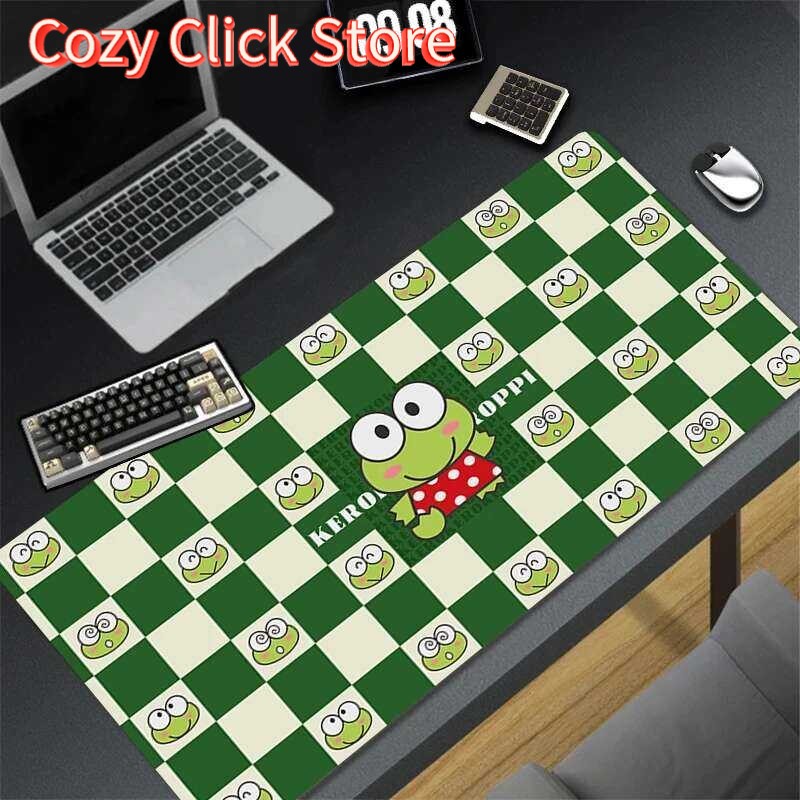 Pc Gaming Kawaii - Kawaii Groene Kikker Muismat Laptop Cartoon