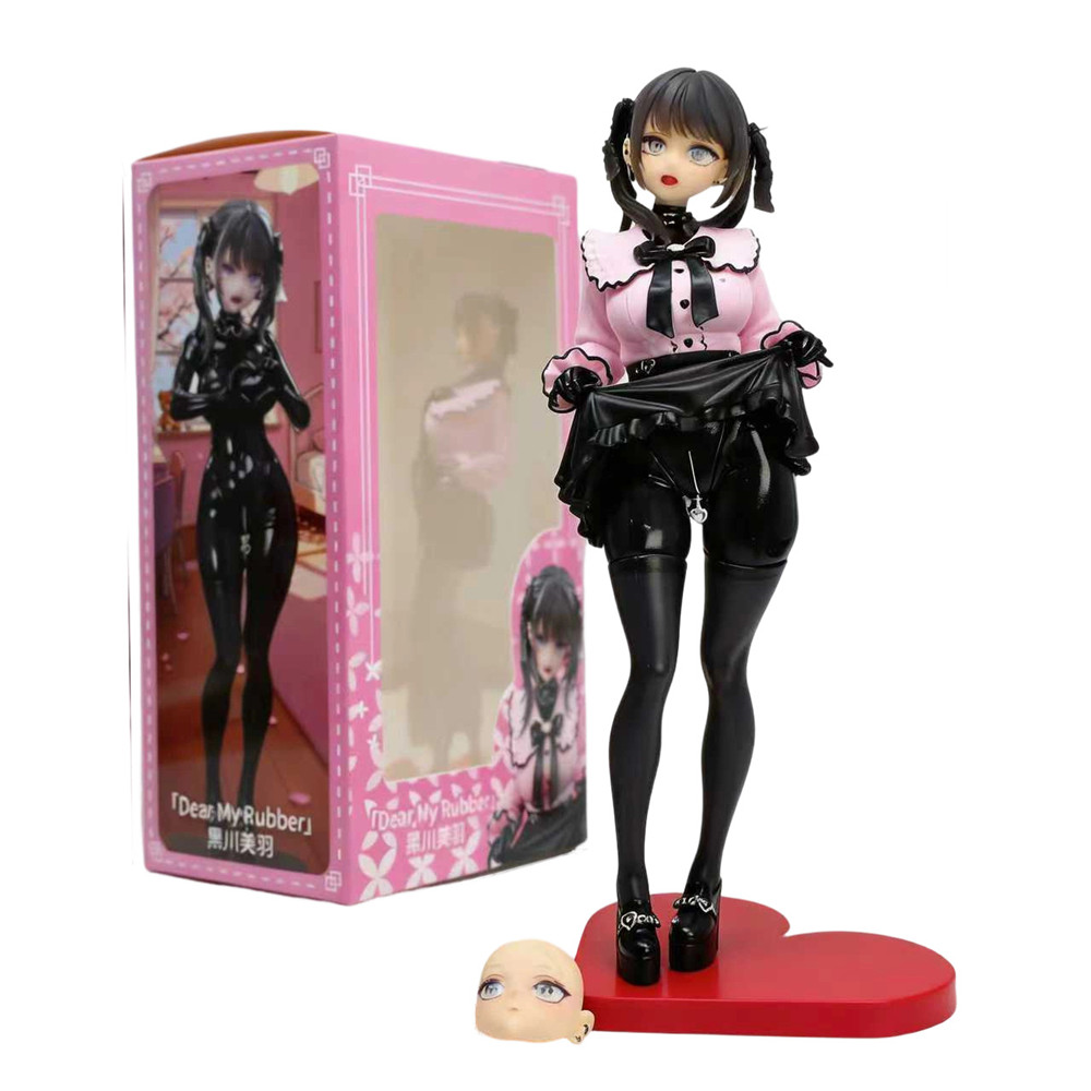 Pc Gaming Editing - Kurokawa Moe Uniform Style Staande Figuur