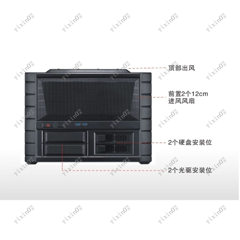 ATX moederbordcomputerbehuizin - Pc Gaming Case recensie en prijs