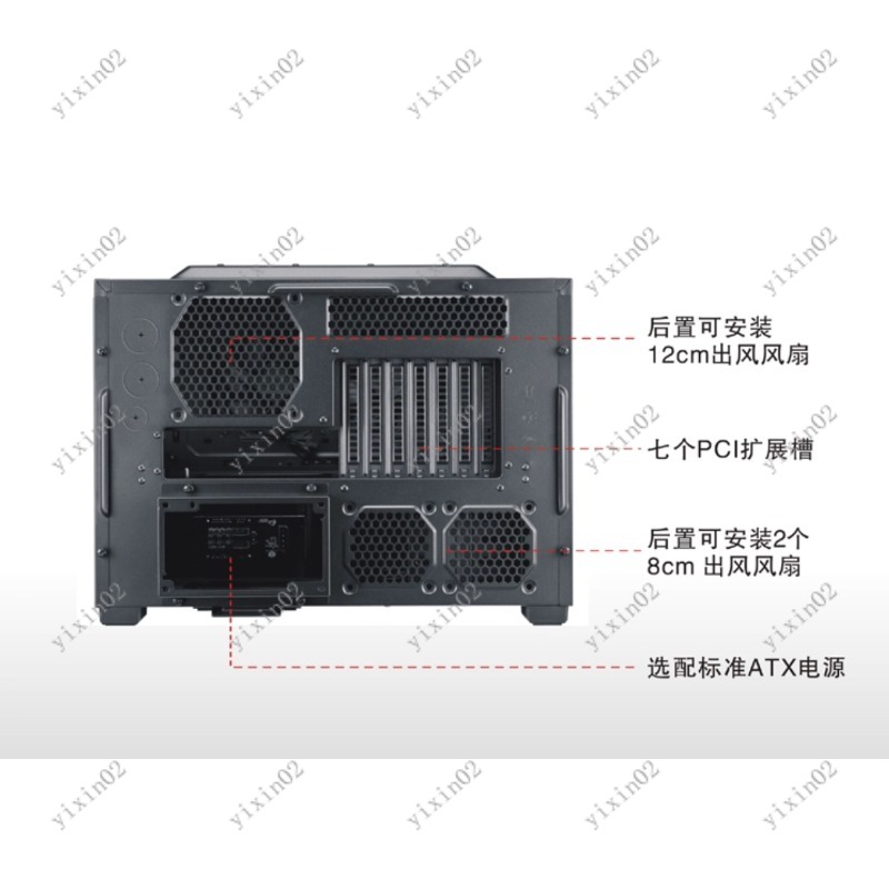 ATX moederbordcomputerbehuizin - Pc Gaming Case recensie en prijs