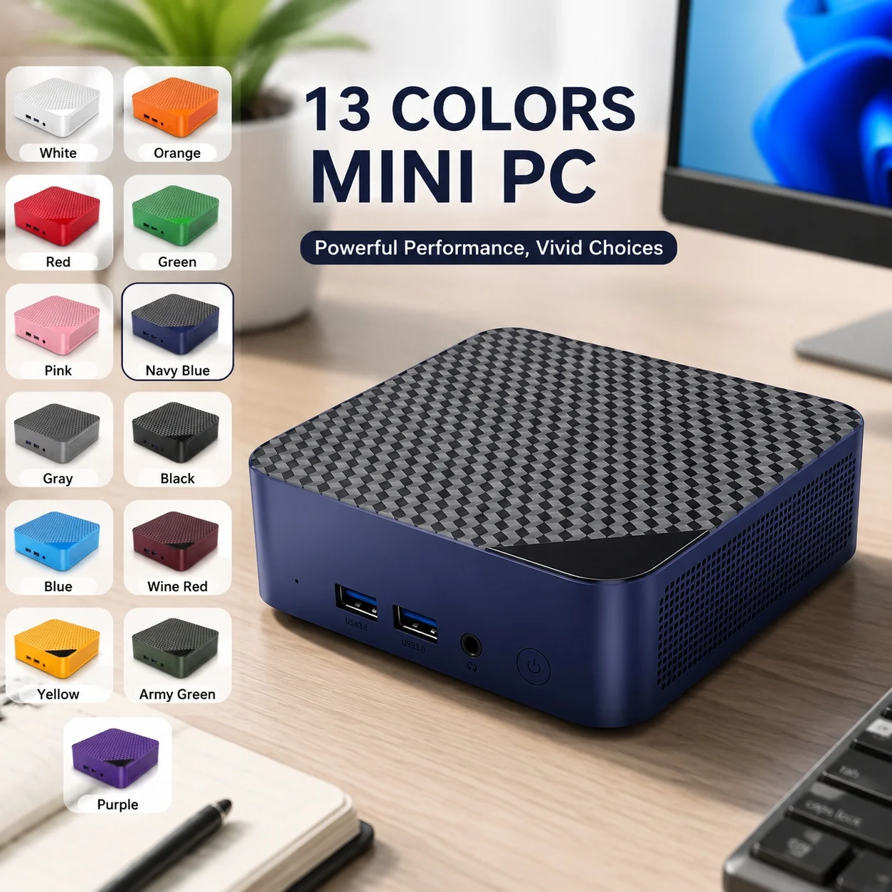 Mini PC Intel N150, 16GB+2TB S - Pc Gaming Editing recensie en prijs