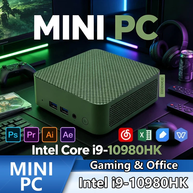 Dark Collection Mini PC Intel  - Pc Gaming Editing recensie en prijs