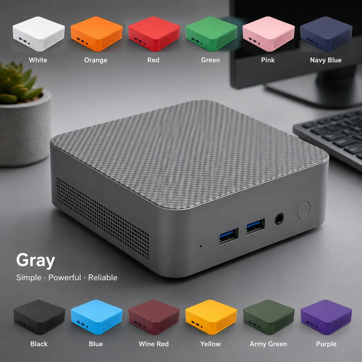Dark Collection Mini PC Intel  - Pc Gaming Editing recensie en prijs