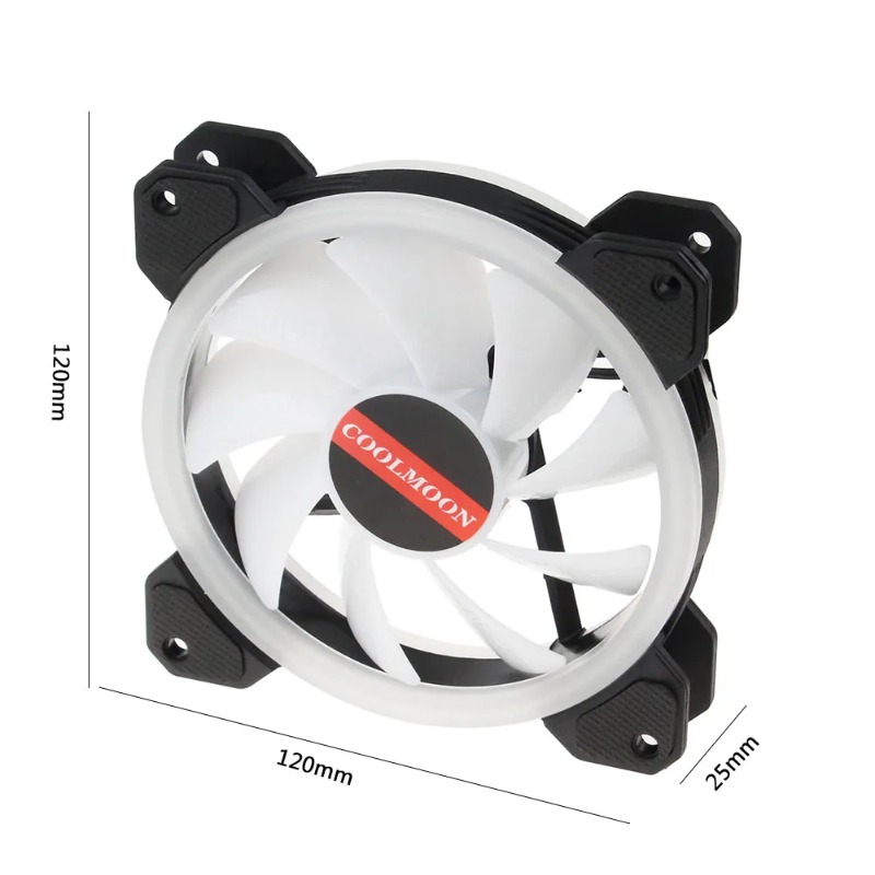 120mm RGB Stille, instelbare p - Pc Gaming Case recensie en prijs