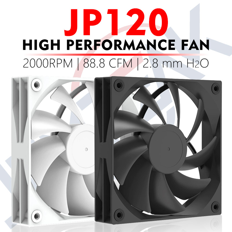 JUMPEAK JP120 120mm Fan 2000 R - Pc Gaming Case recensie en prijs