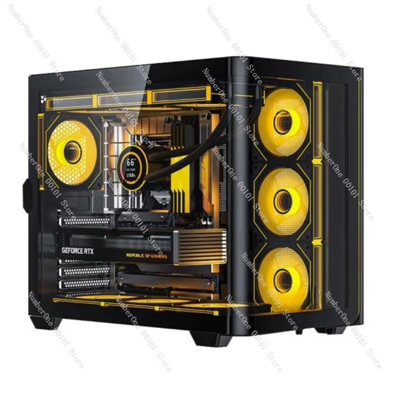Panoramisch gebogen glazen des - Pc Gaming Case recensie en prijs