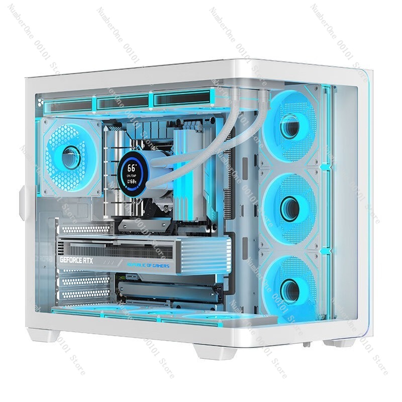 Panoramisch gebogen glazen des - Pc Gaming Case recensie en prijs