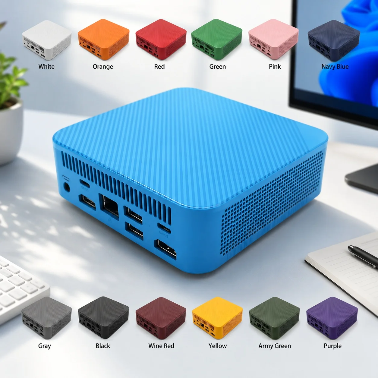 Rode Mini PC, Intel Celeron N1 - Pc Gaming Editing recensie en prijs