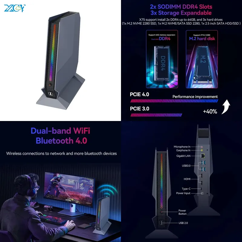 【CHIMU HOME】 Gaming Mini PC Co - Pc Gaming Rtx 4060 recensie en prijs