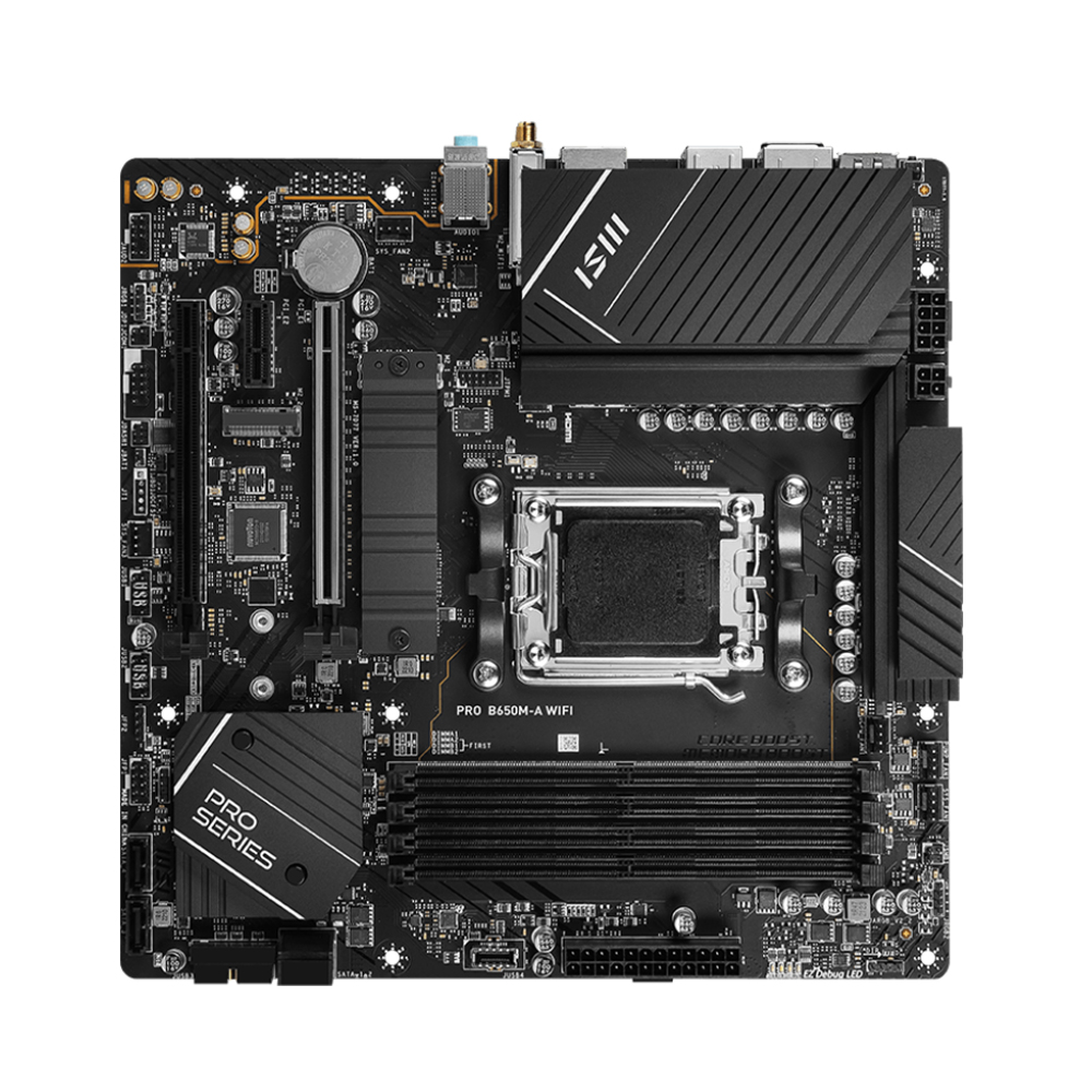 MSI PRO B650M-A WIFI Moederbor - Pc Gaming Msi recensie en prijs