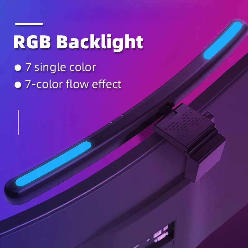 Gebogen Led Monitor Lichtbalk  - Pc Gaming Aesthetic recensie en prijs