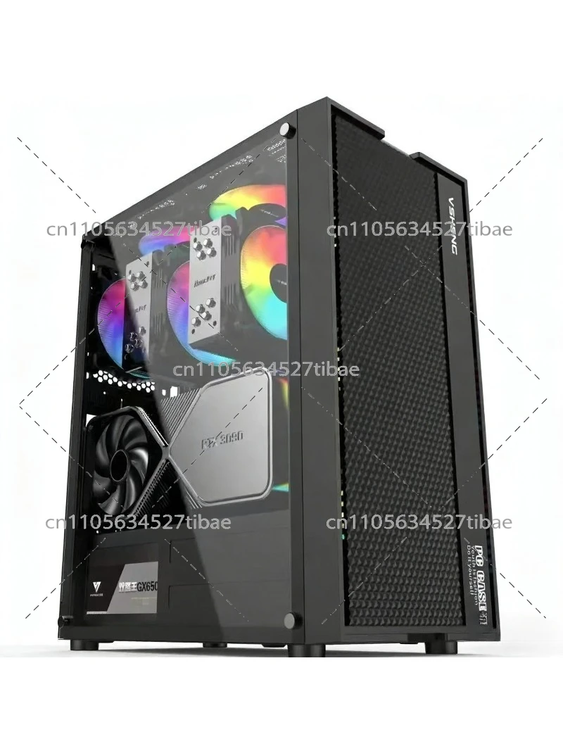 Zwarte E-ATX computerkast met  - Pc Gaming Case recensie en prijs
