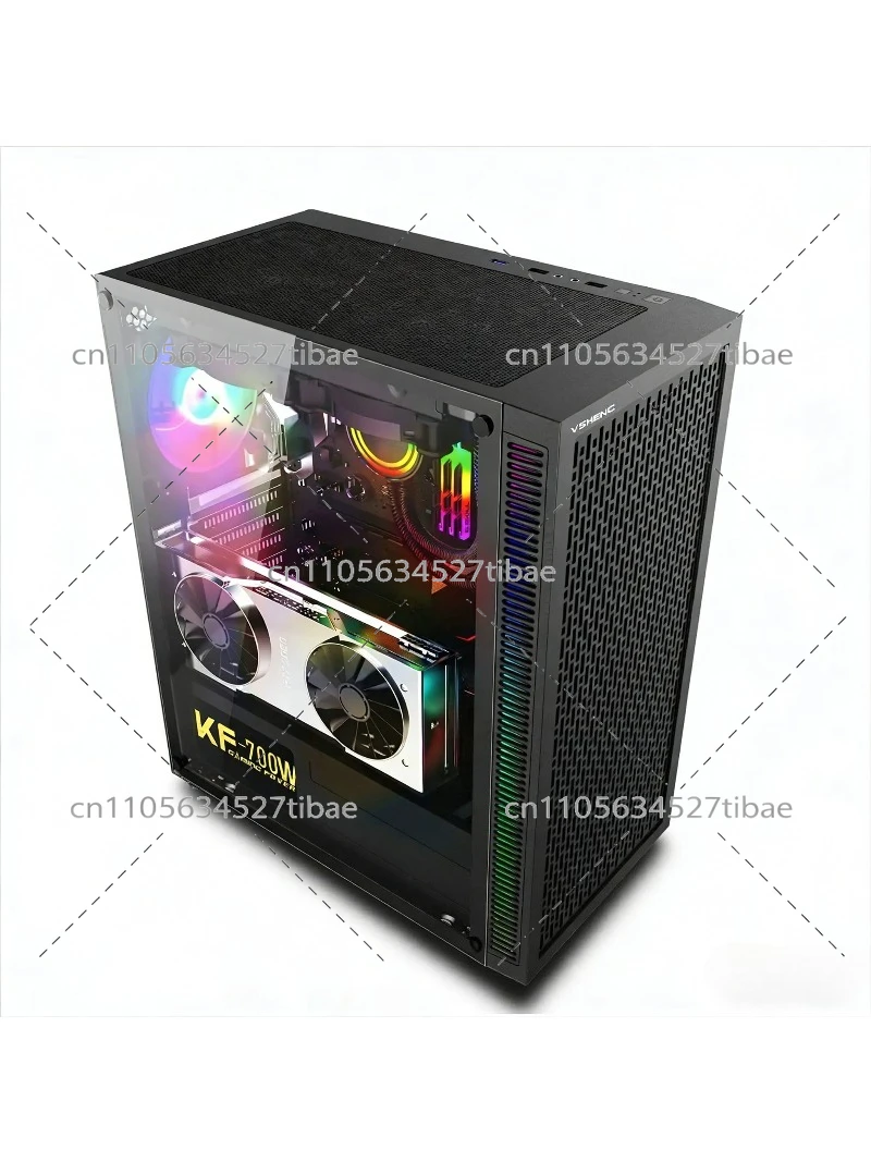 Zwarte E-ATX computerkast met  - Pc Gaming Case recensie en prijs