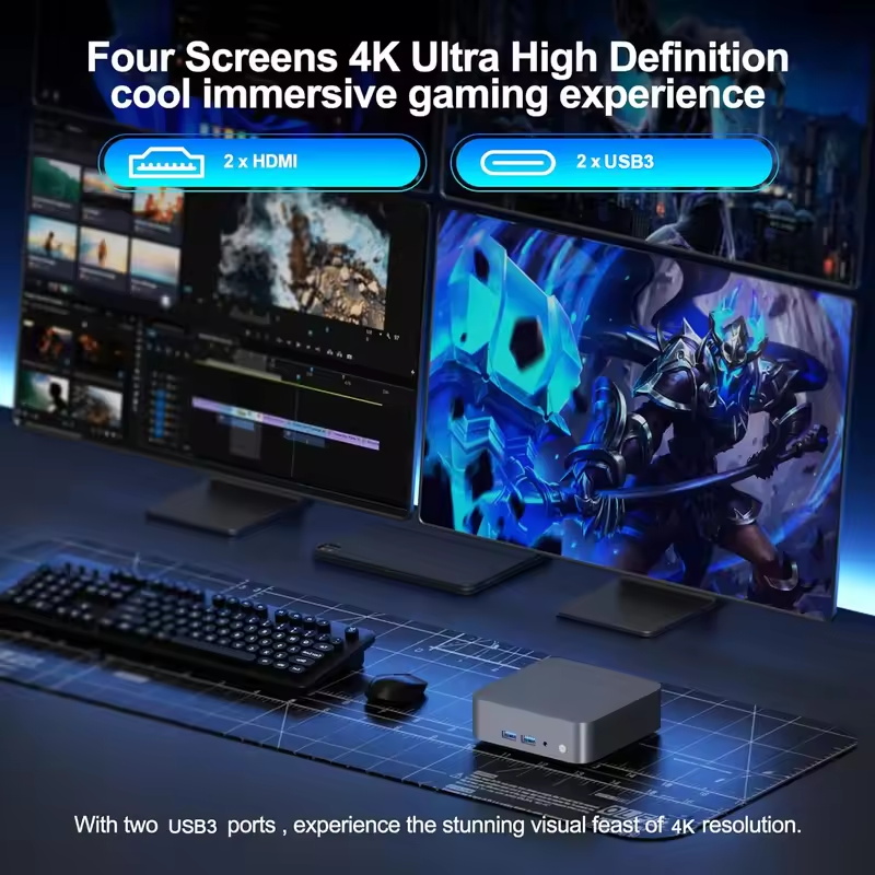 2026 Intel N150 Mini PC Draagb - Pc Gaming Setup recensie en prijs